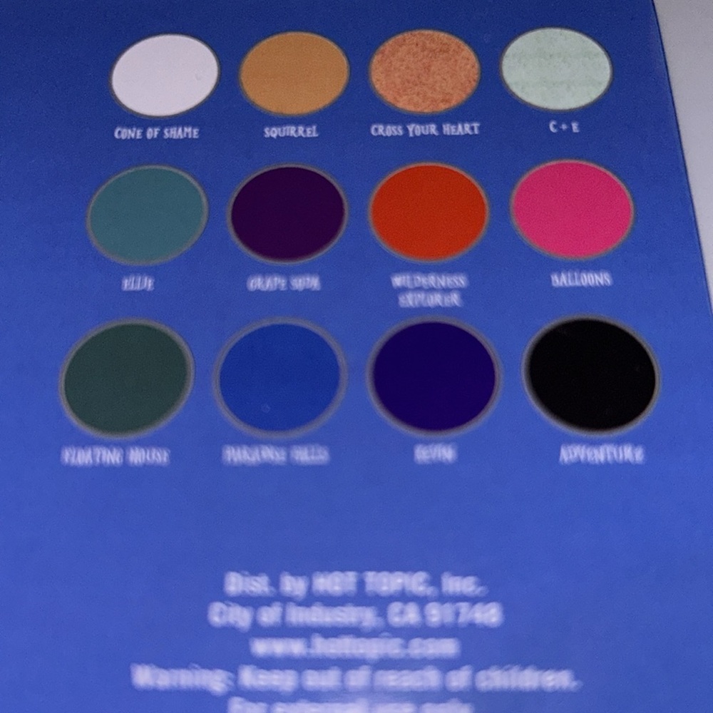 HP🎊Disney Pixar Up My Adventure Book Eyeshadow Palette - Picture 7 of 8